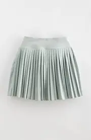 Zella Girl Kids' Baseline High Waist Pleated Skort in Green Mirror at Nordstrom