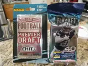 2020 Panini Playoff NFL Football Cards One (1) Value Pack - Unopened Plus 1 More