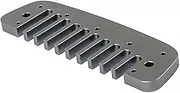 YARNOW 1 PC Metal Harmonica Comb Durable Lightweight Harp Part with Rounded Edges for Music Lovers for DIY Projects and Comfortable Playing