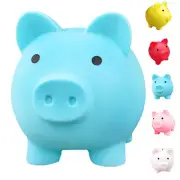 Cute Pig Bank Plastic Pig Money Bank Multiple Color For Boys Girls Kids Adults A