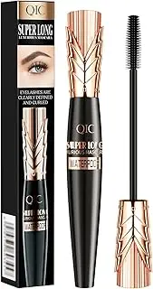 Waterproof Mascara in Black, Volume Swing and Smudge Resistance Mascara, Slim Brush & Long Lasting Hold, Black Mascara with Nourishing Eyelash Formula