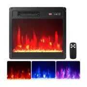 18 Inch Electric Fireplace Insert Fireplace Heater with Overheat Protection - Co