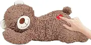 Heartbeat Stuffed Animal for Dogs - Dog Comfort Toy for Behavioral Training - Soothing Pet Plush Stuffed Animal Bear for Cats and Kittens