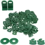 50 Sets Greenhouse Extender Clips for Bubble Wrap and Shade Net Fixing