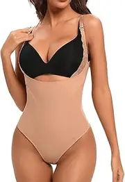 Bodysuit Women -Piece Shapewear Lace Corset Reducing Body Shaper Modeling Underwear Tummy Control Panties