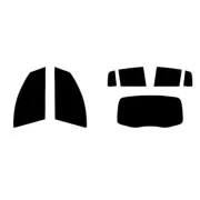 For Dacia Sandero 5-door Hatchback 2008-12 Full Pre Cut Window Tint Kit Film