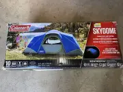 Coleman 10 Person Skydome Tent W LED Lighting