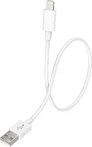 Short iPhone Charger Cord 1ft 1Pack, USB A to Lightning Cable 1 Foot Short iPhone Cable Fast Charging for iPhone 14 13 12 11 Pro Max XR XS 8 7 6 Plus SE