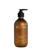 ECOYA Sandalwood & Amber Hand & Body Wash