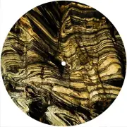 Slipmat for any Felt 7" Turntable 45 DJ Record Player WOOD TEXTURE YELLOW GRAIN