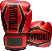 Invincible All Leather Blaster Boxing Bag Gloves for Mens or Womens Boxing