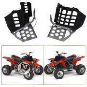 Black Heel Guards Footrest For 90-06 Yamaha Banshee Left + Right Nerf Bars Hot