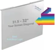 32 Inch Anti-Blue Light Monitor - TV Screen Protector and Damage Prot