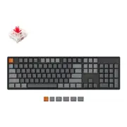 Keychron K10 Bluetooth Wireless Hot-swappable Mechanical Keyboard Gateron... [KBK10J1RED]
