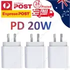 20W USB Type-C Wall Adapter Fast Charger PD Power For iPhone 16 15 14 13 12 11 8