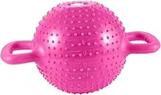 Alasum 1pc Adjustable Water Filled Kettlebell with Non Slip Double Ear Handle for Yoga Massage Portable Fitness Dumbbell for Women for Strength Training Home Workouts Rosy