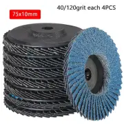 Long Lasting Flap Discs for Angle Grinder Grinding and Polishing (8PCS)