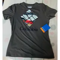 在飛比找蝦皮購物優惠-全新 Columbia 哥倫比亞 女大人 運動短T