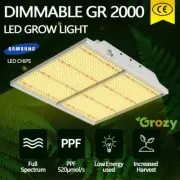 GROZY QS-2000 SAMSUNG CHIPS FULL SPECTRUM QUANTUM LED GROW LIGHT FOR INDOOR GROW