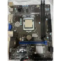 在飛比找蝦皮購物優惠-Msi B85M-P33 V3主機板含intel i5-44