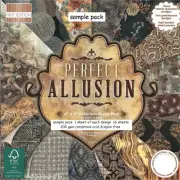PERFECT ALLUSION Dovecraft 6 x 6 Sample Paper Pack craft & cardmaking 200gsm
