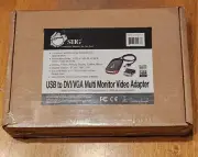 NEW SIIG USB to DVI/VGA Multi Monitor Video Adapter JU-DV0211-S1