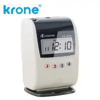 在飛比找PChome24h購物優惠-KRONE KR-888 時尚單色打卡鐘