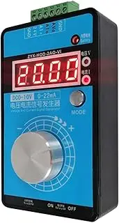 0-5V-10V 0-20MA/4-20MA Signal Generator Adjustable Current Voltage Analog Signal Sources Output 24V(No Battery)