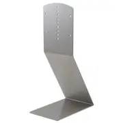 MUJI Wall Clock/Wall CD Player Stand MJ-1601 37494541 Silver Width 10 x Depth 15