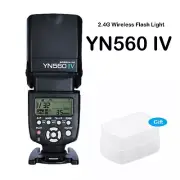 YONGNUO YN560 IV 2.4G Wireless Flash Speedite Light for Canon Nikon DSLR Camera