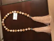 MACKENZIE CHILDS GOLDEN HOUR TASSEL GARLAND Courtly "NWT"