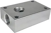 Primefit PCBL38 3/8-Inch Air Push to Connect Outlet Block Provides Air Connections for Compressed Air Piping Systems