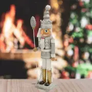 Nutcracker Figure Christmas Decoration Statue for Festival Party Living Room