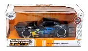 Jada Bigtime Muscle 1972 Pontiac Firebird Diecast 1:24 Scale Black With Flames