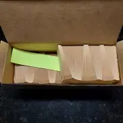 4 3/4-2 3/8 100ct manila shipping tags. Without wire ties,rubberbands or string