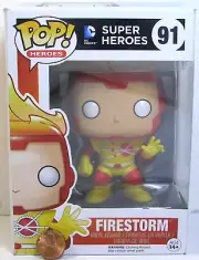Funko Pop! Vinyl Figure DC Super Heroes #91 "Firestorm" TD1