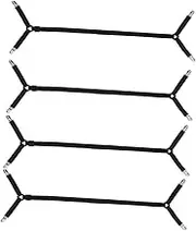 ETHZZLE 4pcs Bedspread Fixing Clips Fasteners for Sofa Bedskirts Non- Bed Holders Secure Upholstery Home Use Prevents Sliding Slipping