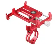 Bicycle & Motorcycle Phone Mount ，for iPhone X XR Xs 7s 8 Plus, Samsung S7/S6/Note5/4 GPS�?Mount 4 to 6.5 Inch(RED)