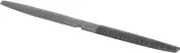 KITANDOVE Jewelry Carving Filing Tool Double-ended Half Round Wax File for Precision