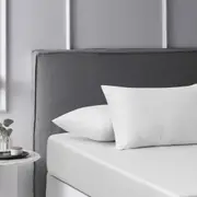 Accessorize White Washed Cotton Fitted Sheet Set