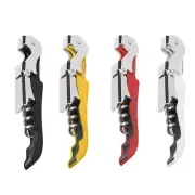 4 Pack Corkscrew Heavy Duty Wine Opener Set with Foil Cutter and Bottle5752