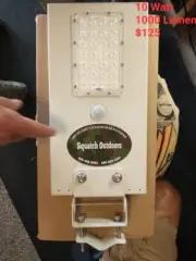 Green LED Solar Powered Hog Hunting Feeder Light