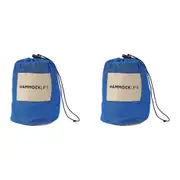 2x Annabel Trends 2.6m Outdoor Camping Hammock Portable Hanging Swing Chair Blue
