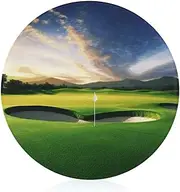 Chopping Blocks, Golf Course Printed Chopping Block,fruit Chopping Block,thickened Chopping Block,round Chopping Block