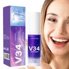 V34 Whitening Toothpaste Stain Removal 30ml Colour Corrector Brighten Toothpaste