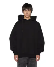 Buy Intruder Ekcess Hoodie Jet Black | Ksubi ++