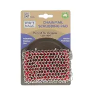 White Magic Chainmail Scrubbing Pad 1Pk