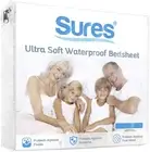 Sures Waterproof Mattress Protector - King Size Bedsheet - Fitted Machine Washab