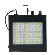 25 Watt White LED Strobe Dual Mode Flash Light with Speed Control Decorations