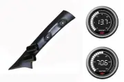 SAAS pillar pod boost water temperature gauges for Nissan Navara D23 NP300
